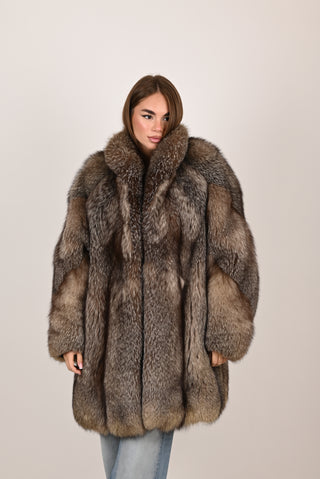 Giacca in volpe Frost A05