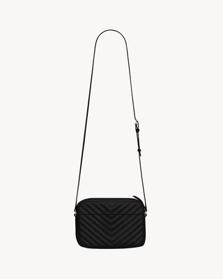 Camera Bag Lou in pelle trapuntata