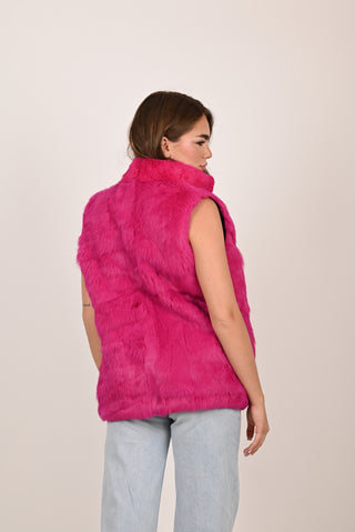Gilet in lapin A123