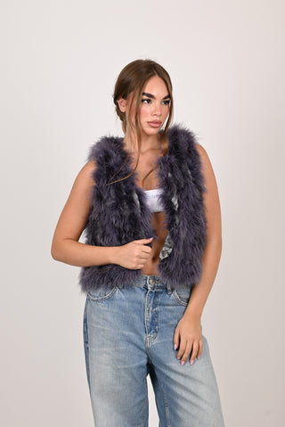 Gilet in piuma A268