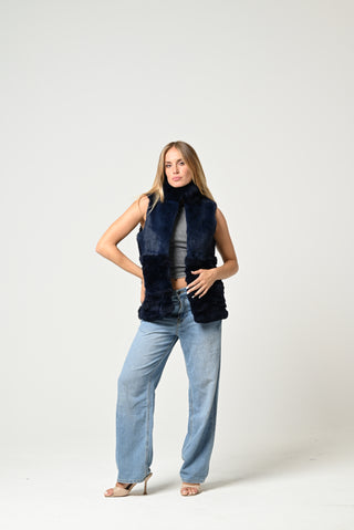 Gilet in lapin 134