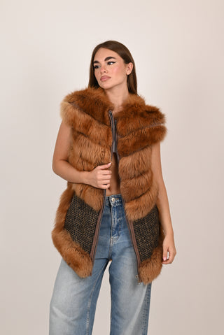 Gilet in volpe A29