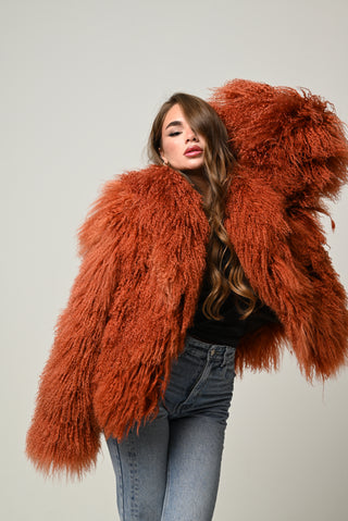 Mongolia Elsa collo sciallato