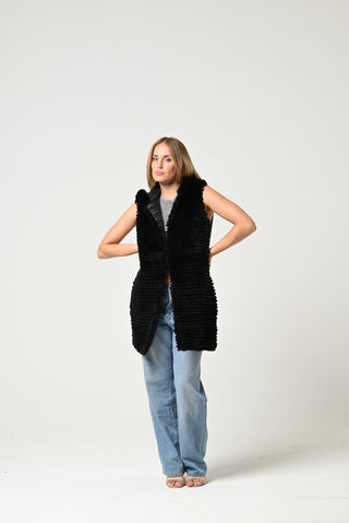 Gilet in lapin 129
