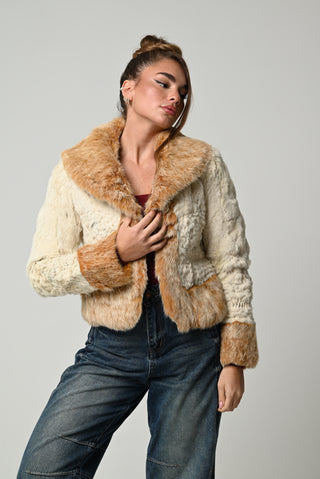 Giacca in lapin 1342
