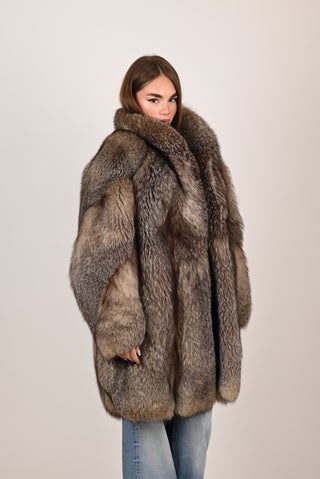 Giacca in volpe Frost A05