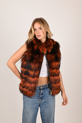 Gilet in volpe A82