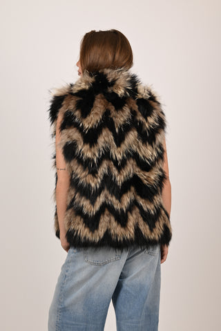 Gilet in volpe A327