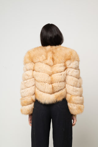 Giacca in volpe Eleonor gold