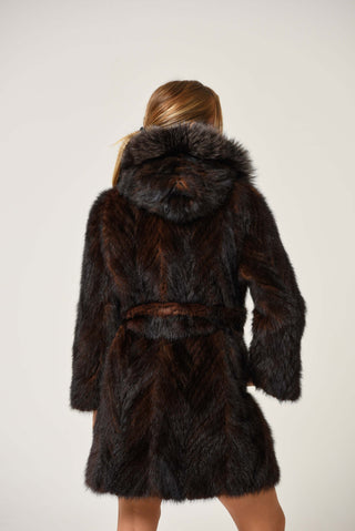 Visone con collo in volpe 272