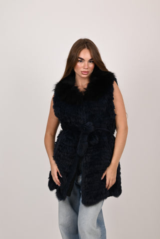 Gilet in Lapin A223