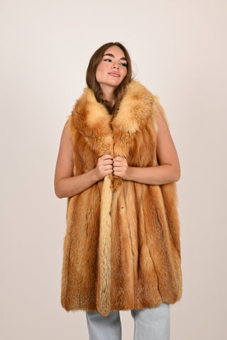 Gilet in volpe A149
