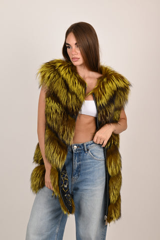Gilet in volpe A56