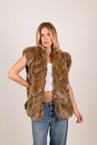 Gilet in volpe A80