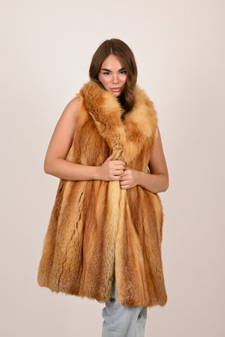 Gilet in volpe A149