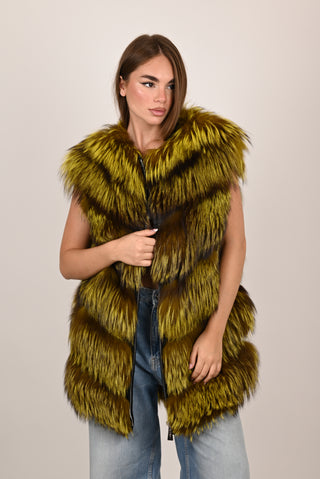 Gilet in volpe A56