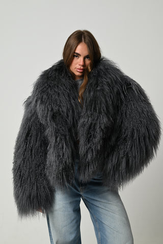 Mongolia Elsa collo sciallato