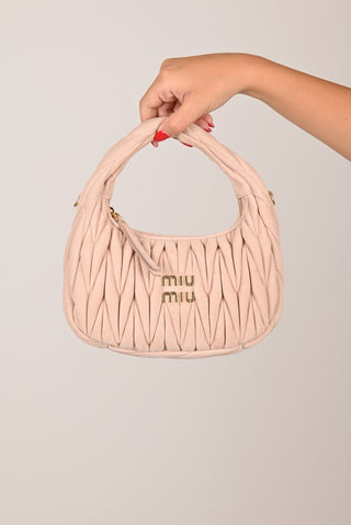 Borsa hobo Wander in nappa matelassé