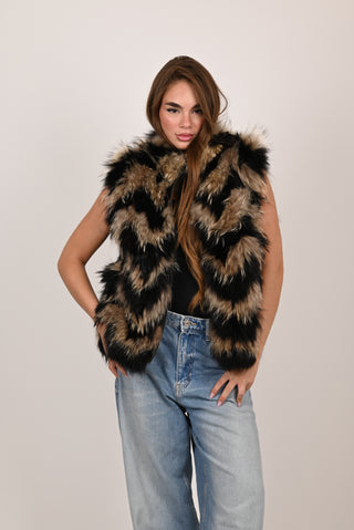 Gilet in volpe A327
