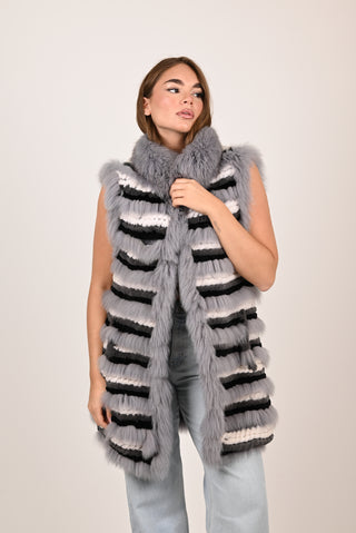 Gilet in Volpe A133