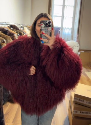 Mongolia modello Elsa collo Chanel