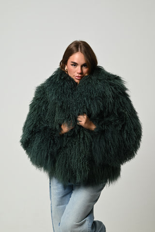 Mongolia Elsa collo sciallato