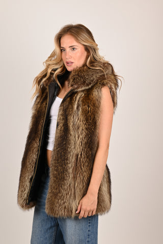 Gilet in marmotta A44