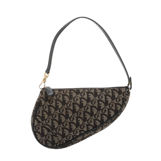 Christian Dior Trotter Saddle Bag canvas