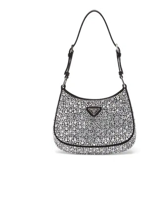 Prada Cleo Crystal nera