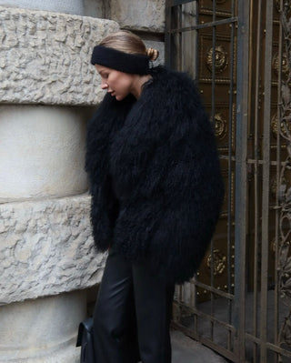 Mongolia Elsa collo sciallato