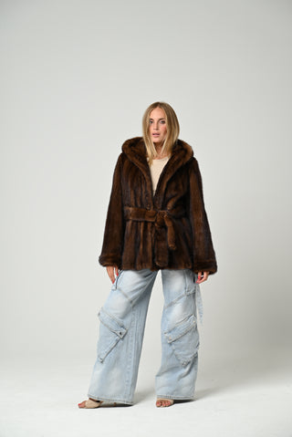 Visone Amanda nocciola