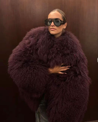 Mongolia Elsa collo sciallato