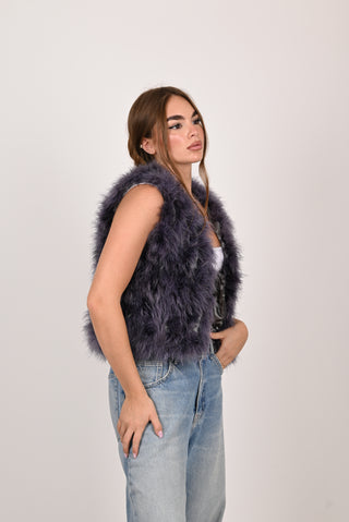 Gilet in piuma A268