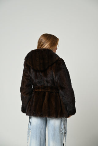 Visone Amanda cioccolato