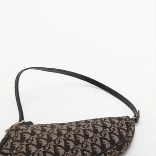 Christian Dior Trotter Saddle Bag canvas