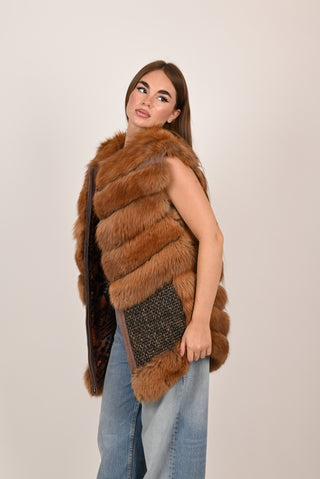 Gilet in volpe A29