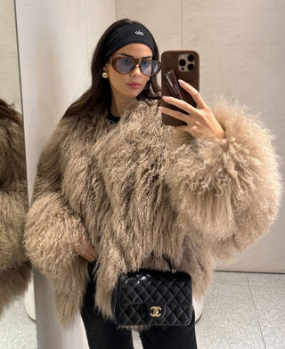 Mongolia Elsa collo sciallato