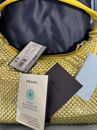 Borsa Prada Re editin 2000 crystal