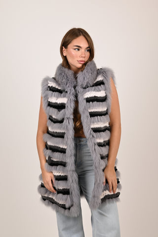 Gilet in Volpe A133