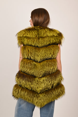 Gilet in volpe A56