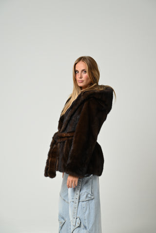 Visone Amanda cioccolato