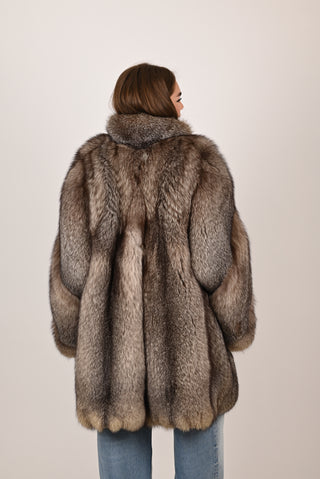 Giacca in volpe Frost A05