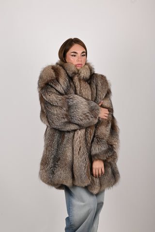 Giacca in volpe Frost A790
