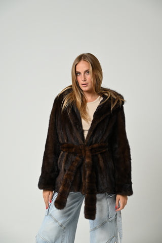 Visone Amanda cioccolato