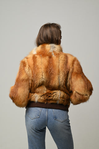 Bomber in volpe rossa 1438