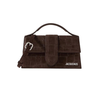 Grand bambino in camoscio marrone