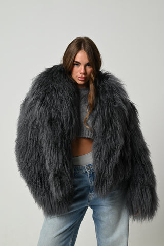 Mongolia Elsa collo sciallato