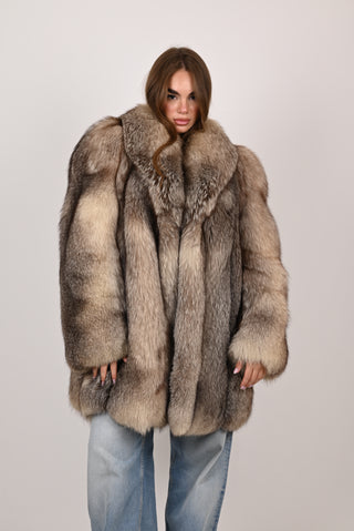 Giacca in volpe Frost A218