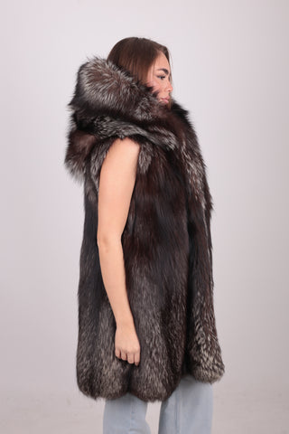 Gilet in volpe A813
