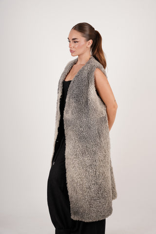 Gilet in Astrakan A485